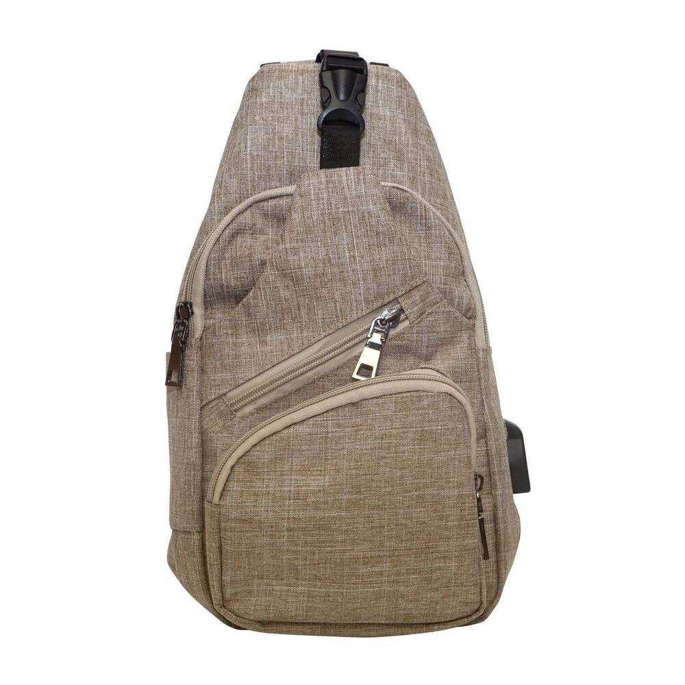 NEW CALLA unisex nupouch anti-theft daypack in tan